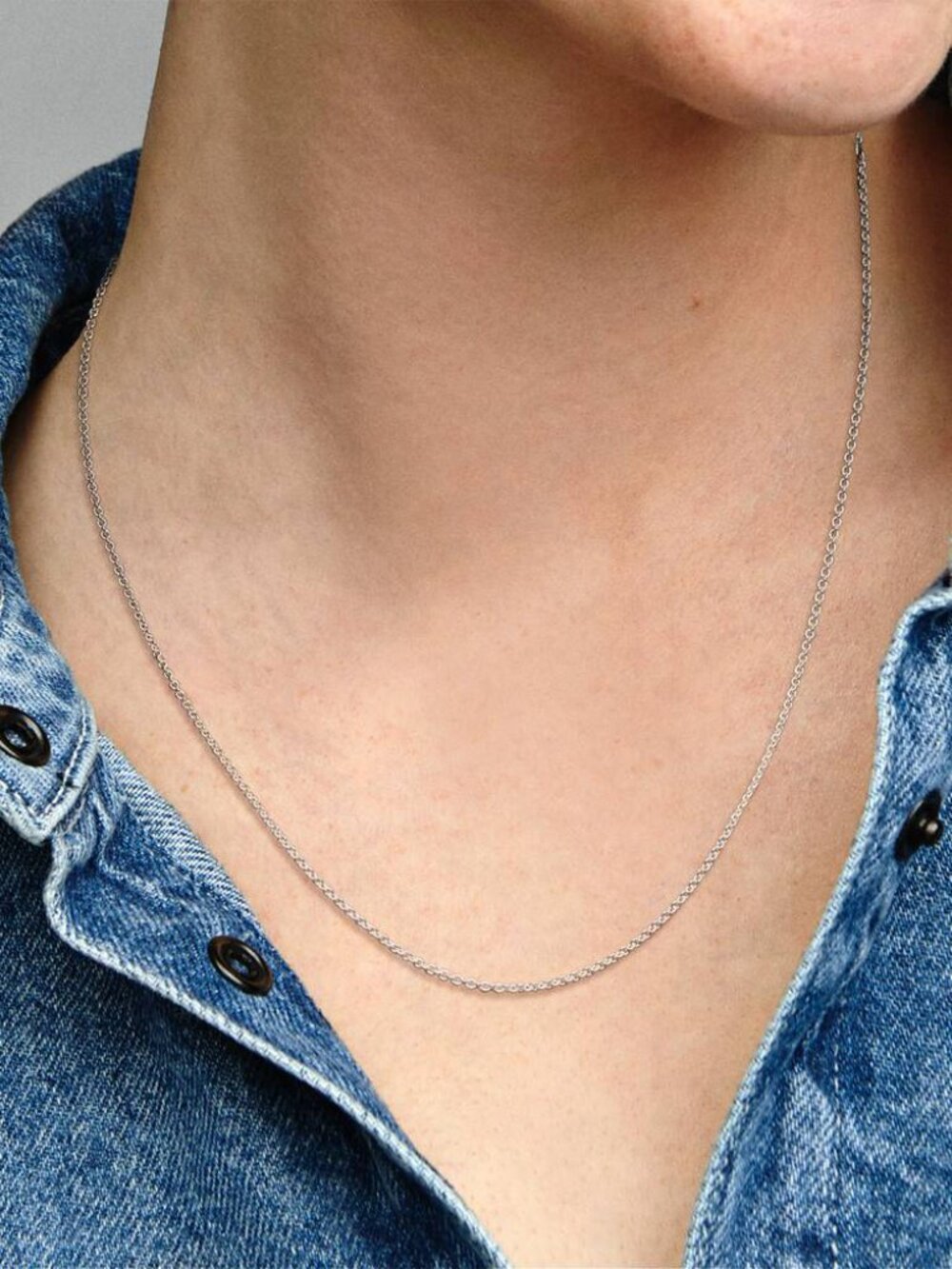 Pandora Classic Cable Chain Necklace - Picture 2 of 5